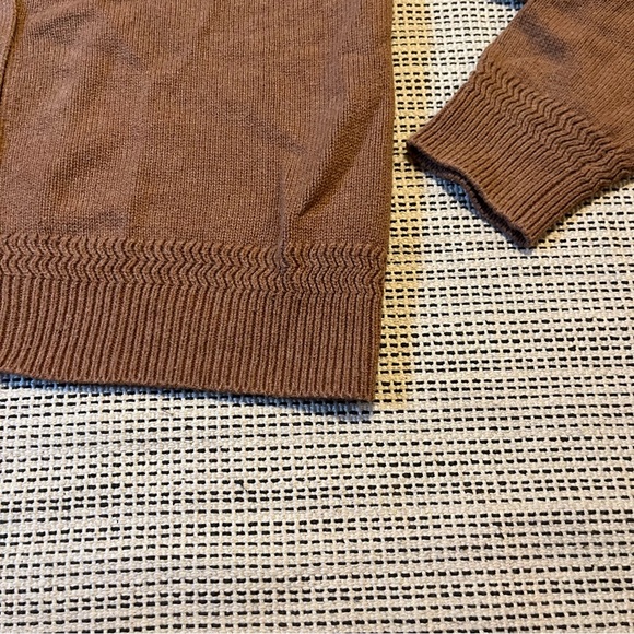 Tahari Button Up Collared Sweater - Picture 3 of 5